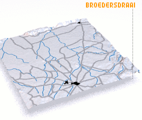 3d view of Broedersdraai