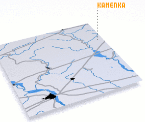 3d view of Kamenka
