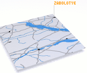 3d view of Zabolotʼye