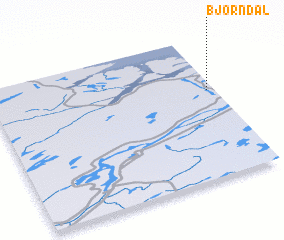 3d view of Bjørndal