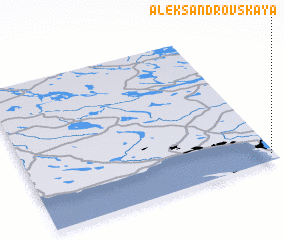 3d view of Aleksandrovskaya