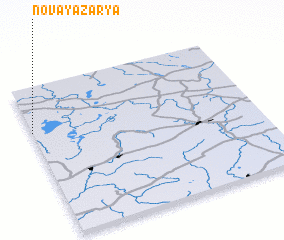 3d view of Novaya Zarya