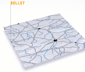 3d view of Bellet