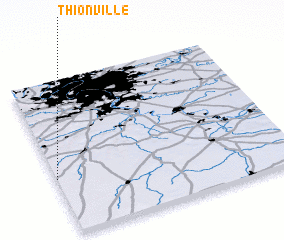 3d view of Thionville