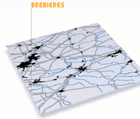 3d view of Brébières