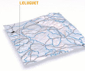 3d view of Le Luguet