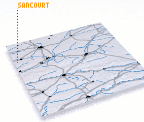 3d view of Sancourt