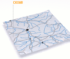 3d view of César