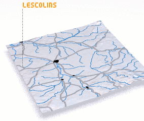 3d view of Les Colins