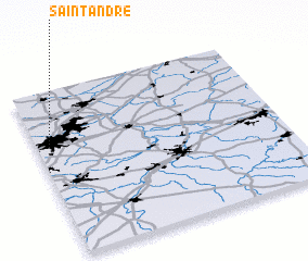 3d view of Saint-André