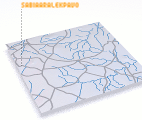 3d view of Sabia-Aralé-Kpavo