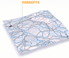 3d view of Pierrefite