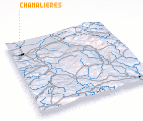 3d view of Chamalières