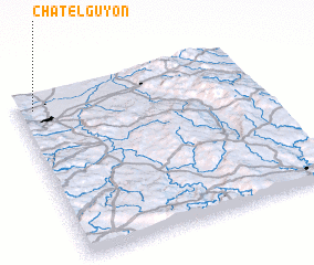 3d view of Châtelguyon