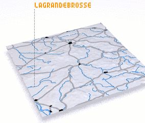 3d view of La Grande Brosse