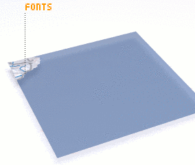 3d view of Fonts