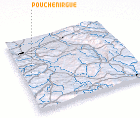 3d view of Pouchenirgue