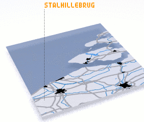 3d view of Stalhillebrug