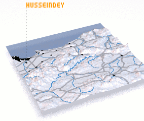 3d view of Husseïn Dey