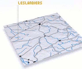 3d view of Les Landiers