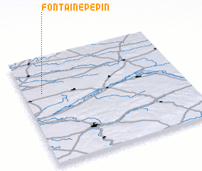 3d view of Fontaine-Pépin