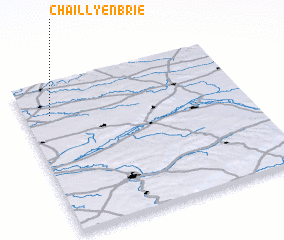 3d view of Chailly-en-Brie