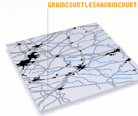 3d view of Graincourt-lès-Havrincourt