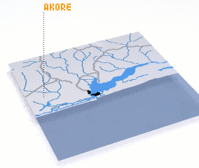 3d view of Akore