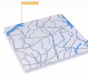 3d view of Kokorbé