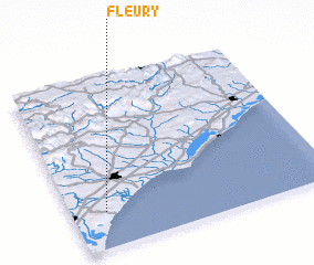 3d view of Fleury