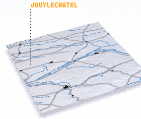 3d view of Jouy-le-Châtel