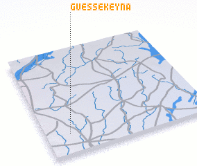 3d view of Guéssé Keyna