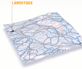 3d view of La Moutade