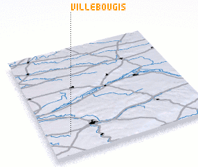 3d view of Villebougis