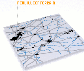 3d view of Neuville-en-Ferrain