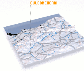 3d view of Ouled Mehenni