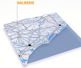 3d view of Dalmerie