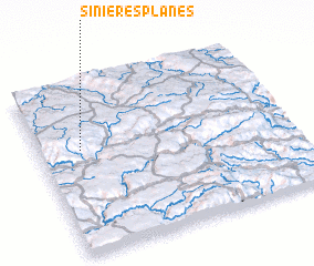 3d view of Sinières-Planes