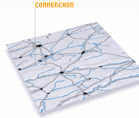 3d view of Commenchon