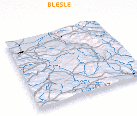 3d view of Blesle