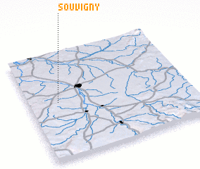 3d view of Souvigny