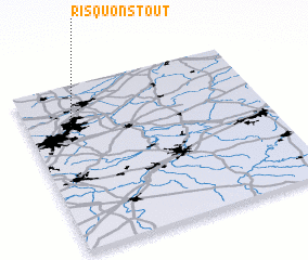 3d view of Risquons Tout