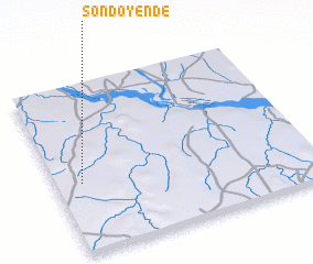 3d view of Sondo-Yendé