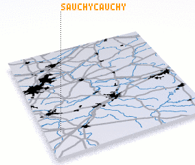 3d view of Sauchy-Cauchy