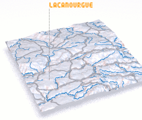 3d view of La Canourgue