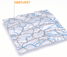 3d view of Saint-Just