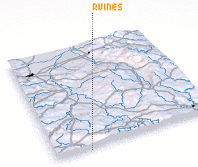 3d view of Ruines