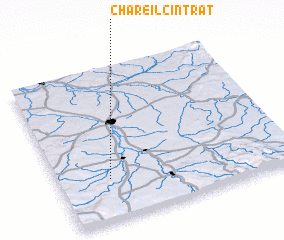 3d view of Chareil-Cintrat