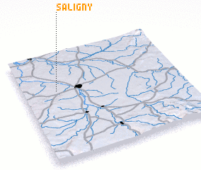 3d view of Saligny