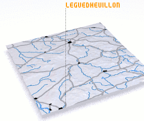 3d view of Le Gué-dʼHeuillon